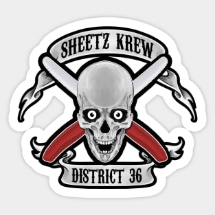 Sheetz Krew District 36 Sticker